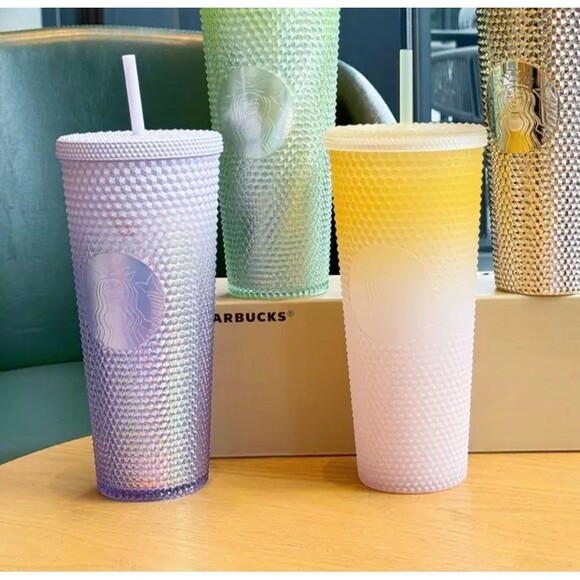 Starbucks 24oz Light Yellow Gradient Tumbler China Exclusive - Picture 2 of 3